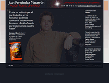 Tablet Screenshot of juanmacarron.com